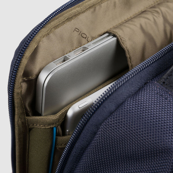 Batoh na notebook z recyklované látky s oddílem na iPad® - italskeBrasnarstvi.cz