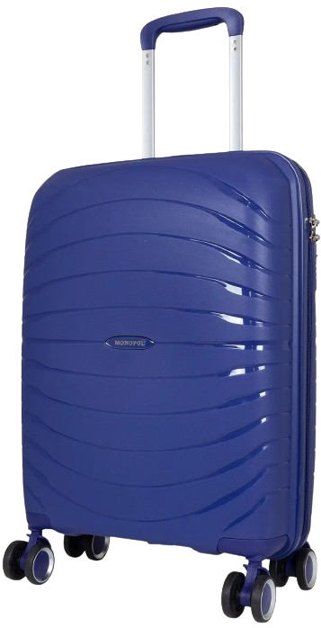 Střední kufr Denver Modrá M