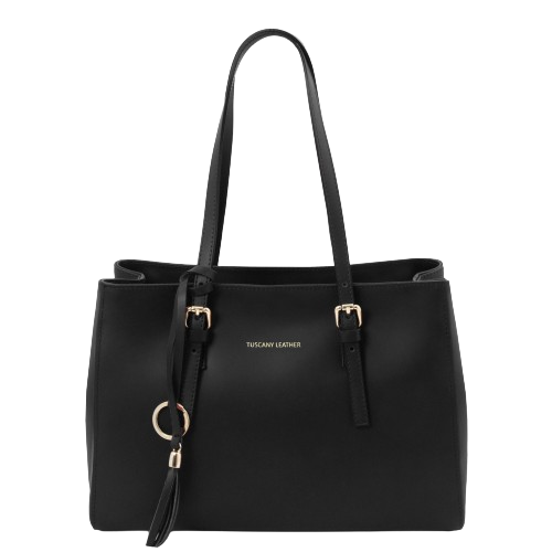 TUSCANY LEATHER Kožená ramenní kabelka
