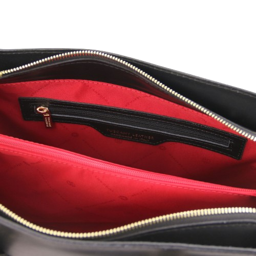 TUSCANY LEATHER Kožená ramenní kabelka