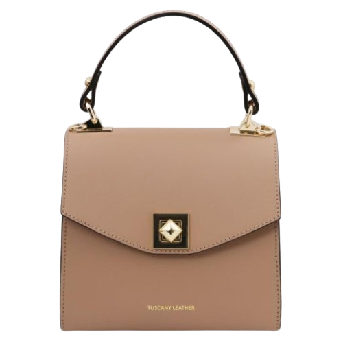 TUSCANY LEATHER Kožená mini kabelka