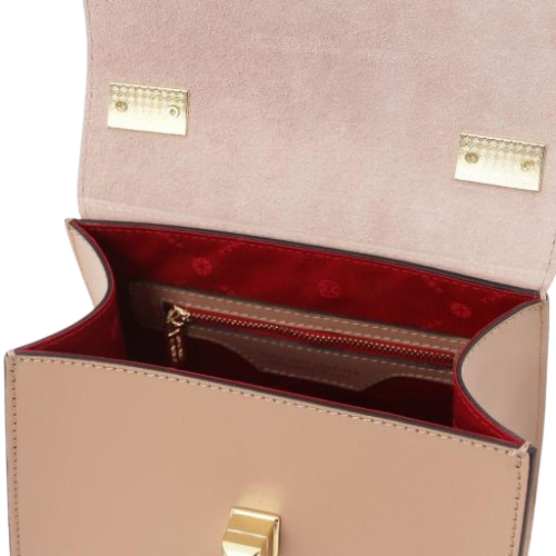 TUSCANY LEATHER Kožená mini kabelka