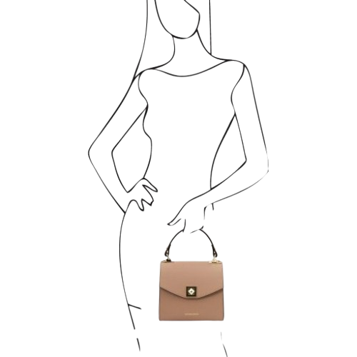 TUSCANY LEATHER Kožená mini kabelka