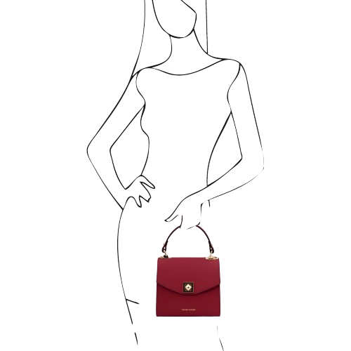 TUSCANY LEATHER Kožená mini kabelka